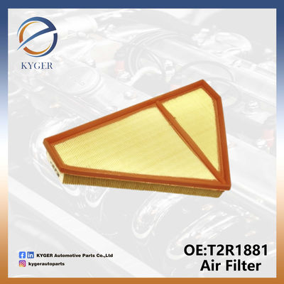 comprar T2R1881 Filtro de aire para motores y repuestos T2R1882 para Jaguar F-Type X152 Fabricación en línea