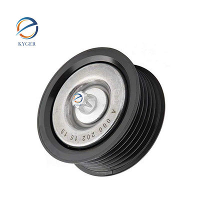 comprar 0002021619 Repuestos de alta calidad para automóviles Cinturón de tensión Pulley idler 000 202 16 19 para Mercedes Benz W210 W211 W212 W204 R172 W204 Fabricación en línea