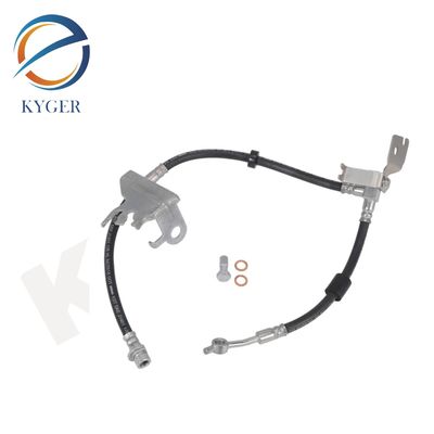 El sistema de frenado del vehículo es el siguiente: LR079543 Sistemas de frenado manguera delantera LR045363 LR033362 Para Land Rover Range Rover Sport 2014-2022 L494 Discovery 5 2017 L462