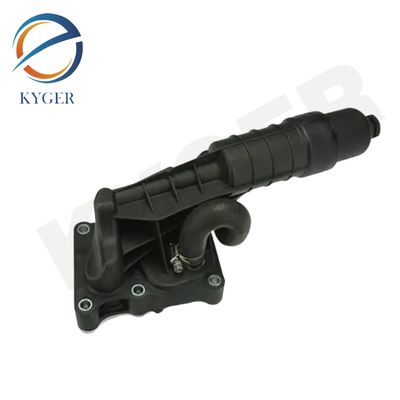 Sistema de motor KYGER Filtro de aceite Lubricación Casilla de enfriamiento A2711801410 271 180 14 10 Para Mercedes Benz C-CLASS SLK250 C250
