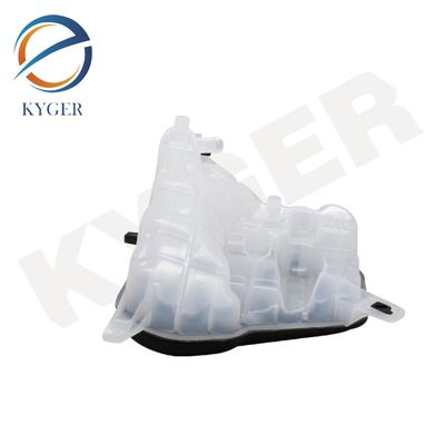 C2Z29118 Sistema de refrigeración Tanque de expansión de refrigerante Reservorio de refrigerante de desbordamiento Para Jaguar XF X250 Serie 10-15 I4 2.0L V8 5.0L