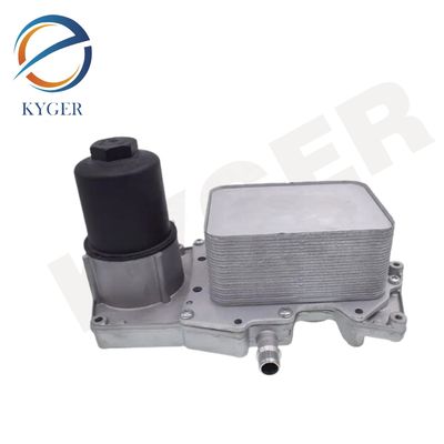 KYGER Refrigerador de aceite de motor de alta calidad Radiador de aluminio AL3Q6B624-DB para Land Rover Range Rover 448DT 2013- LR022895