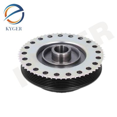 KYGER Alta calidad JDE38472 Autopartes polea del cigüeñal LR078547 JDE37855 LR025252 LR068885 31480378 Para Land Rover