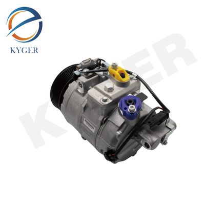 KYGER Auto Parte 6452 9217 868 Compresor de aire acondicionado AC Compresor de embrague Adaptado para BMW E70 E71 F02 64529217868