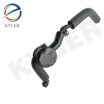 KYGER Alta calidad 1161 7563 477 Crankcase PVC respirador manguera de tubería con válvula de ventilación para BMW 550I 650I 750I 11617563477