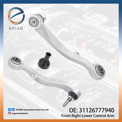 El brazo de control inferior delantero derecho 31126777940 3112 6777 940 31126770772 311267770838 311267777938 para el BMW E60 E63 E64 E65 E66