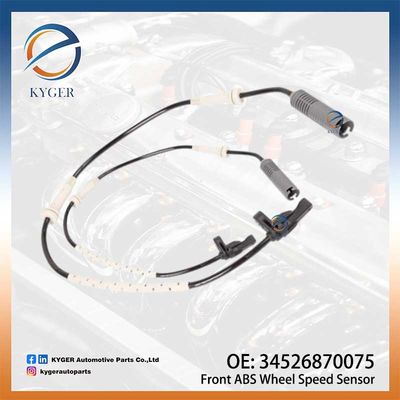 Sensor de velocidad de las ruedas delanteras ABS 34526870075 3452 6870 075 6760424 34526760424 34526785020 para el BMW E81E87 E82 E88 E90 E91E92 E93