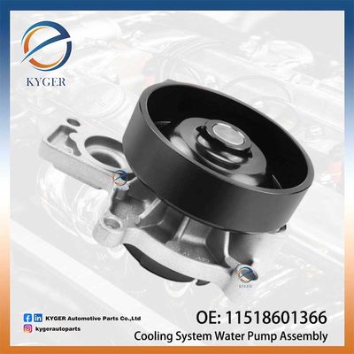Sistema de refrigeración Conjunto de bomba de agua 11518601366 1151 8601 366 11518623576 para BMW B45 B48 B46 MINI F55 F56 Bomba de agua eléctrica