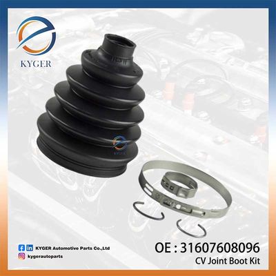 Kit de arranque conjunto CV Eje delantero interior CV Kit de arranque conjunto 31607608096 3160 7608 096 para BMW X3 F25 X4 F26 X5 F15 F85 X6 F16 F86