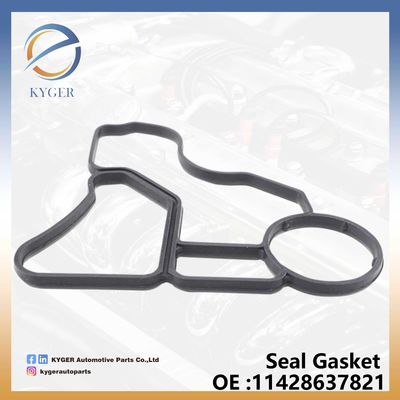 11428637821 Filtro de aceite enfriador de sellado de junta 1142 8637 821 para BMW E90 E60 E61 E70