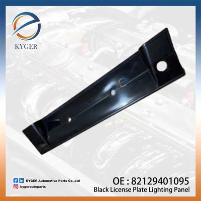 Panel de iluminación negro de la placa de matrícula para 1989-1995 BMW E34 88-94 E32 525i 530i 535i 735i placa de matrícula trasera Heckblende 82129401095