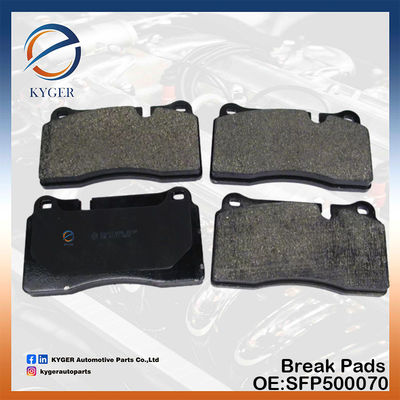 Repuestos para automóviles LR148353 Placas de freno delanteras SFP500070 para Land Rover Range Rover L322 Range Rover SportRepuestos para automóviles LR099573 Cinturón de conducción Pulea para Land Rover Range Rover Velar Sport Discovery 4 5
