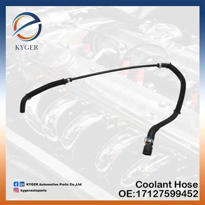 Alta calidad 17127599452 Partes de automóviles Motor de refrigeración manguera de agua 1712 7599 452 para BMW X1 E82 E84 E88 E90 E91 E92 E93