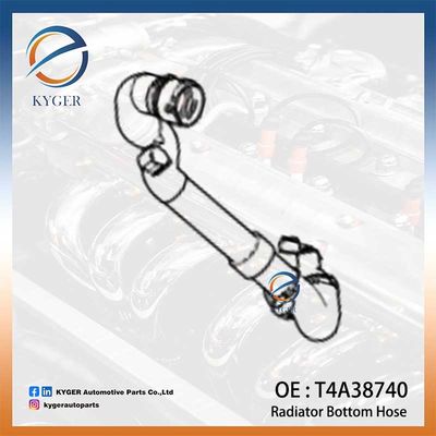 Componentes del motor de automóviles Radiador de automóviles manguera de agua de fondo T4A38740 T2H54332 T2H52877 para Jaguar F-PACE X761